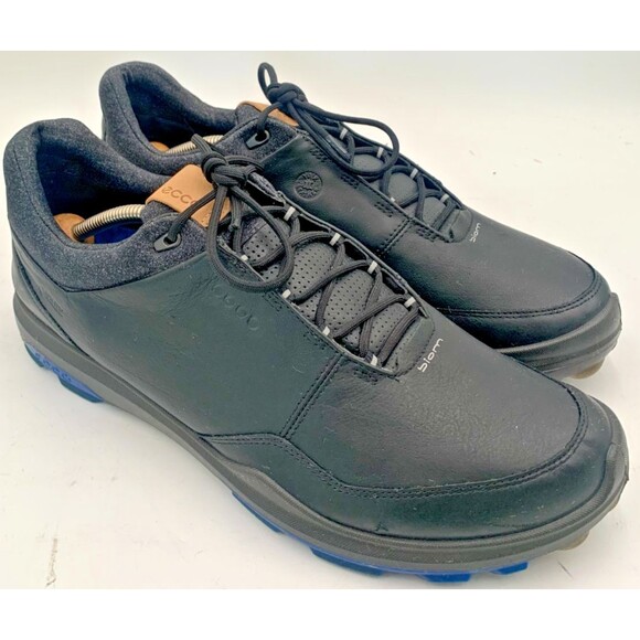 ECCO Biom Hybrid 3 GTX Men\'s Golf Shoes Black Leather. 46 E Extra Width. US 12. main image 5